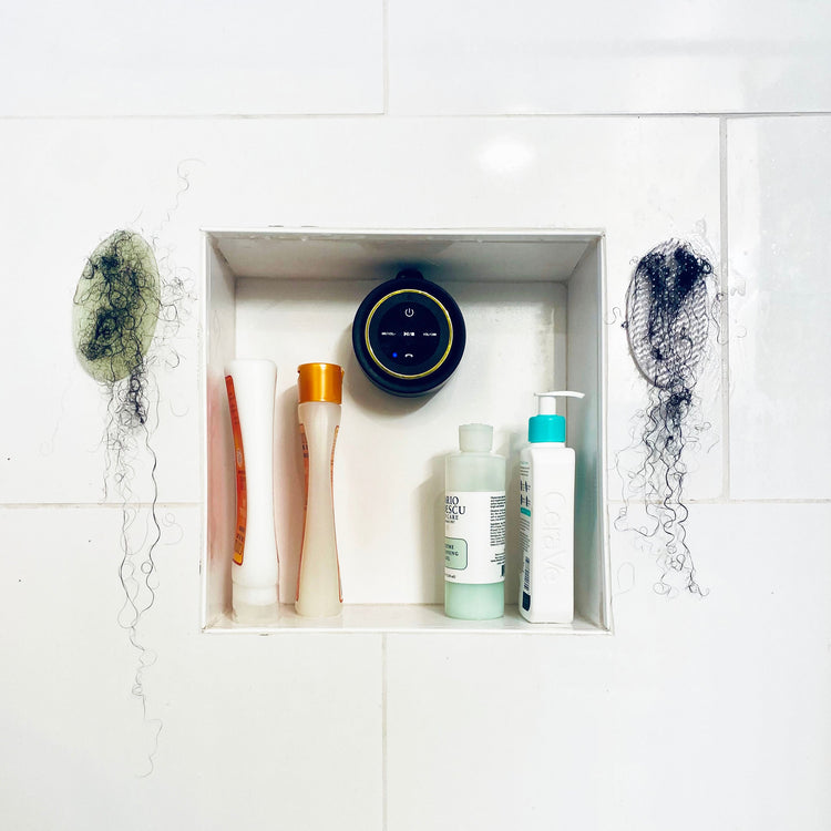 Curl Caddy Shower Hair Collector